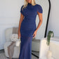 MONA MAXI DRESS - NAVY