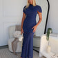 MONA MAXI DRESS - NAVY