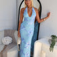 CHARLI MAXI DRESS - BABY BLUE