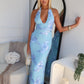 CHARLI MAXI DRESS - BABY BLUE