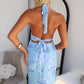 CHARLI MAXI DRESS - BABY BLUE