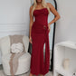 TATUM MAXI DRESS - WINE