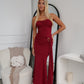 TATUM MAXI DRESS - WINE