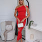 ARLO DRESS - RED