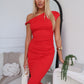 ARLO DRESS - RED