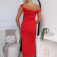 ARLO DRESS - RED
