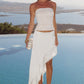 LOANA LACE STRAPLESS TOP