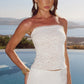 LOANA LACE STRAPLESS TOP