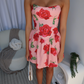 TRISTIN MINI DRESS - FLORAL PINK