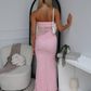 JANE MAXI DRESS - BABY PINK