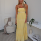 DELILAH MAXI DRESS - LEMON