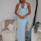 ROMANA MAXI DRESS - BABY BLUE