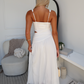 PENELOPE MAXI DRESS - WHITE
