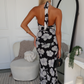 ANDREA MAXI DRESS - FLORAL BLACK