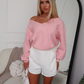 CELESTI KNIT JUMPER - PINK