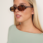DENAE SUNGLASSES - LIGHT BROWN