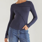 JESSI TOP - NAVY