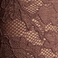 FRANKEY LACE TOP - CHOCOLATE