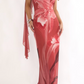 MARLA MAXI DRESS - RED FLORAL