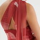 MARLA MAXI DRESS - RED FLORAL