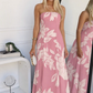 JULIET FLORAL MAXI DRESS - PINK