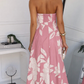 JULIET FLORAL MAXI DRESS - PINK