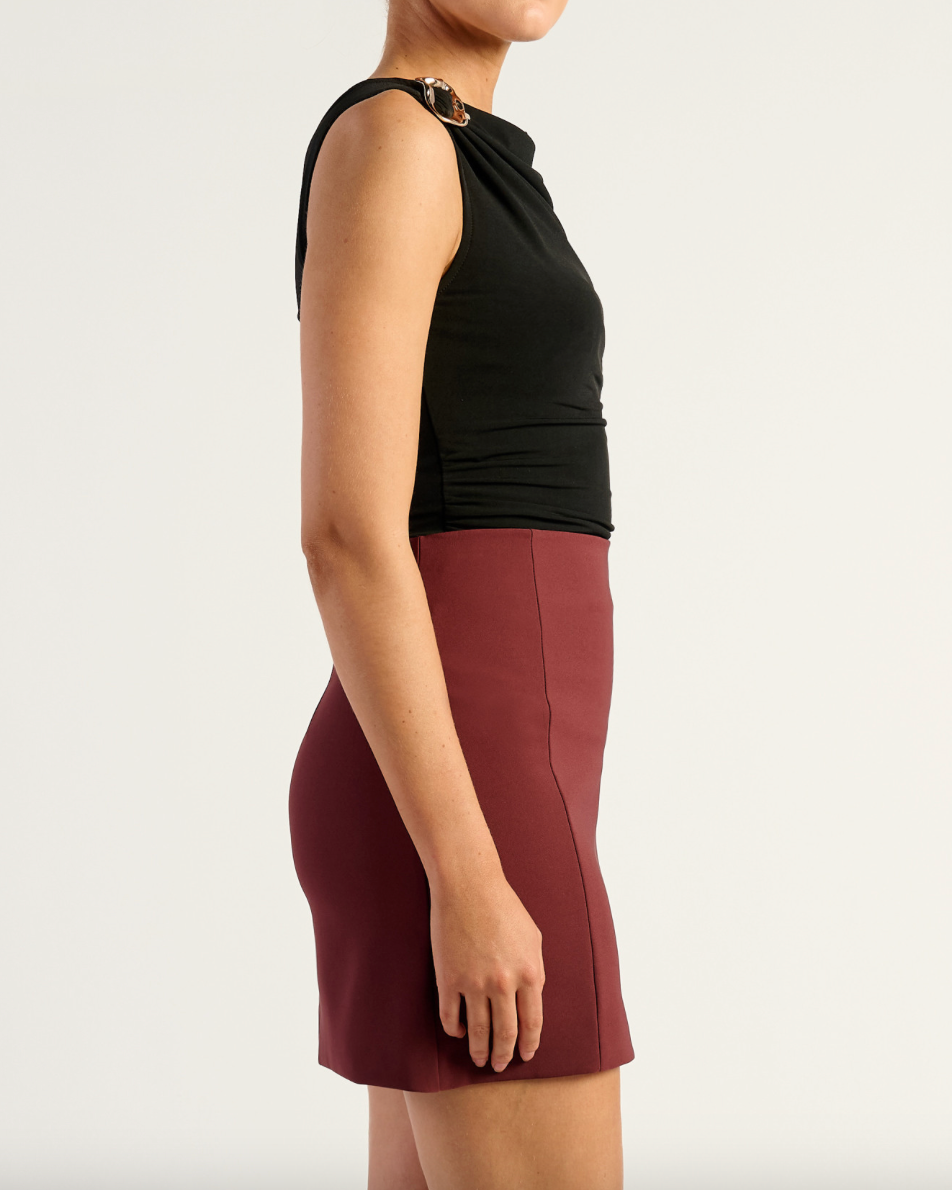STEFANI TOP - BLACK