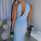 KATALINA MAXI DRESS - BABY BLUE