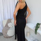ANALINA MAXI DRESS - BLACK