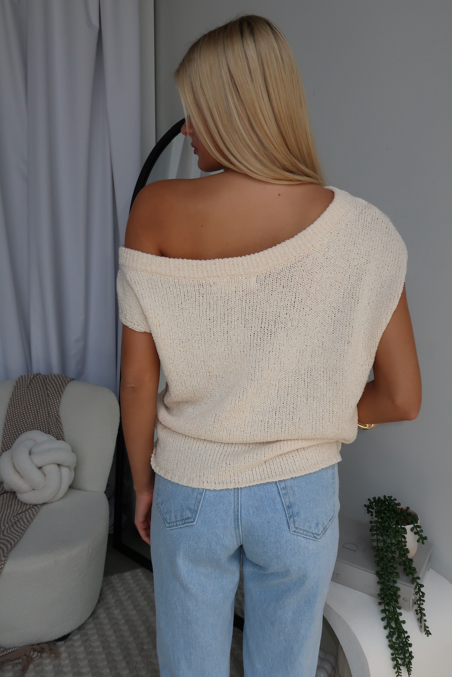 KIAN TOP - CREAM