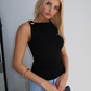 STEFANI TOP - BLACK