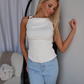STEFANI TOP - WHITE