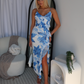PRIYA DRESS - BLUE PRINT