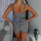 ANGELIQUE ROMBER - BLACK GINGHAM