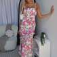 AUBREY MAXI DRESS - FLORAL PINK