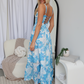 DILANI MAXI - BLUE FLORAL