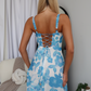 DILANI MAXI - BLUE FLORAL