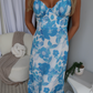 DILANI MAXI - BLUE FLORAL