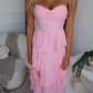 LACEY MAXI DRESS - BABY PINK