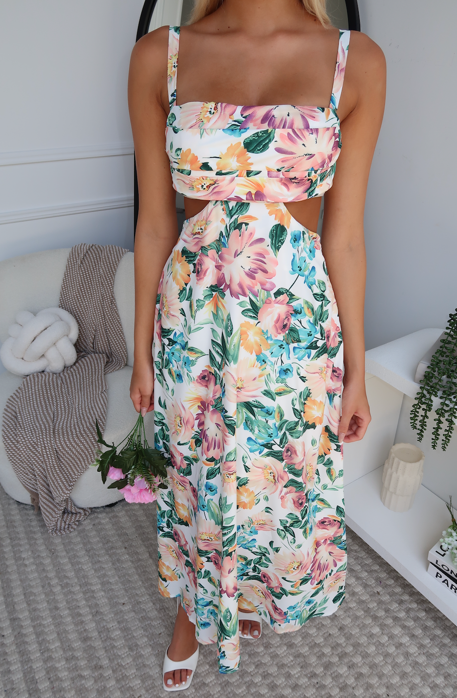 DANTE MAXI DRESS - FLORAL PRINT