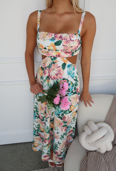 dante maxi dress DANTE MAXI DRESS - FLORAL PRINT