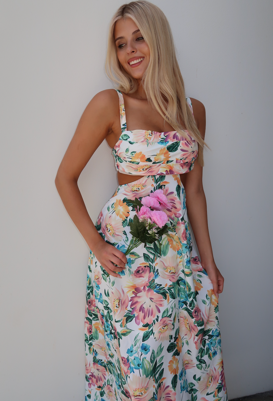 DANTE MAXI DRESS - FLORAL PRINT