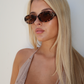 DENAE SUNGLASSES - BROWN