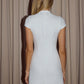 VIENO MINI DRESS - WHITE