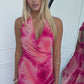 EVIE MINI DRESS - PINK
