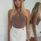 BRIGET BODYSUIT - BEIGE