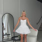 SISI MINI DRESS - WHITE