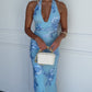 CHARLI MAXI DRESS - BABY BLUE