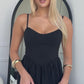 MALAYA MINI DRESS - BLACK