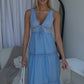 JOSLYN MAXI DRESS - BLUE